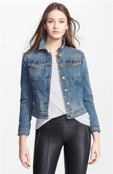 burberry womens jean jacket|burberry jean jacket price.